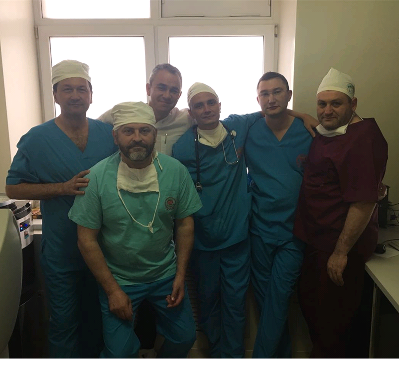 В Клинике БГМУ выполнена уникальная операция - аутотрансплантация почки с наложением цистопиелоанастамоза по Боари, экстракорпоральной нефролитотрипсией.